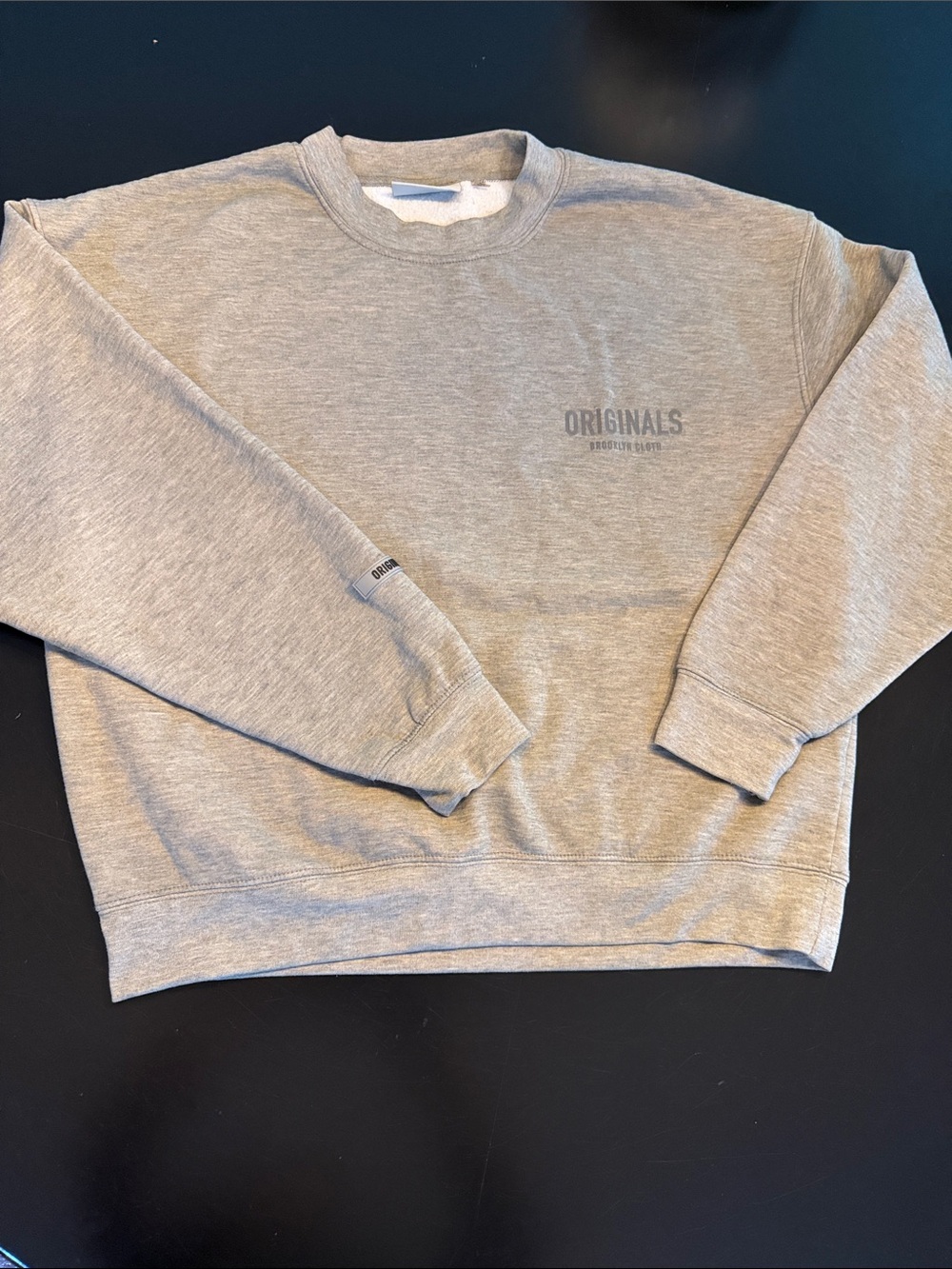 Brooklyn Cloth Crewneck Sweatshirt - Grey